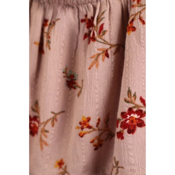 American Eagle Outfitters Floral Off-Shoulder Crop Top‎ Size Medium - Picture 6 of 10